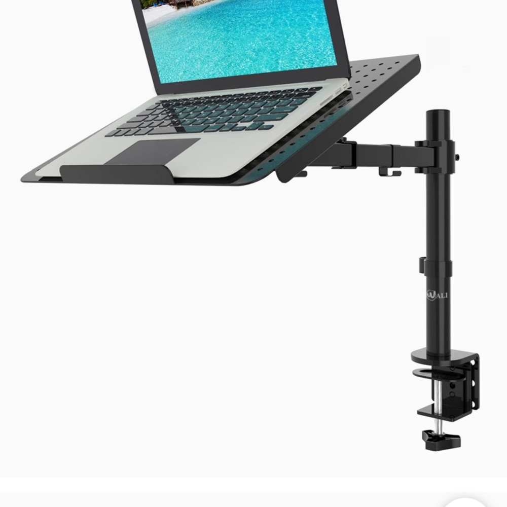 Wali laptop mount desk